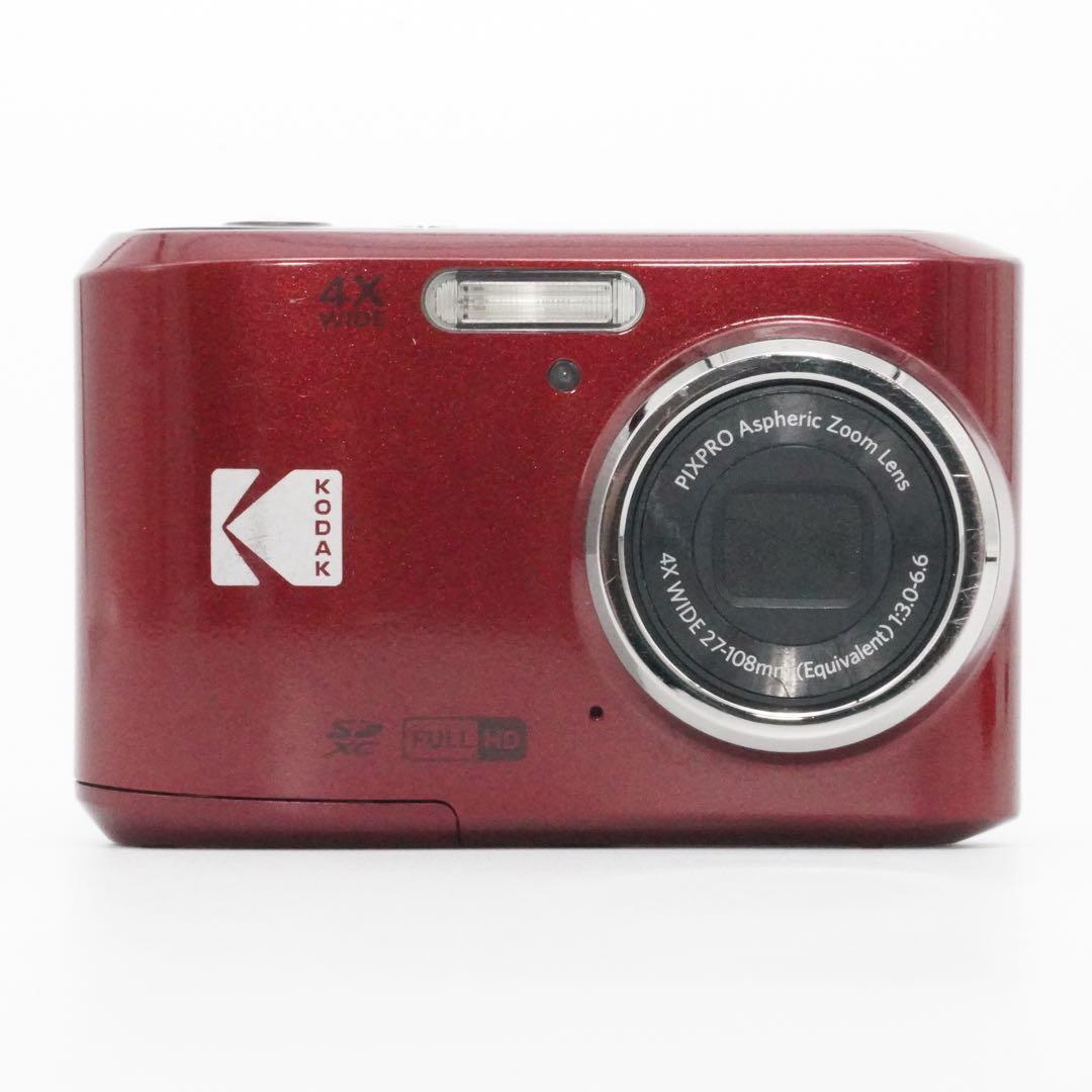 KODAK PIXPRO FZ45 レッド デジタルカメラ
