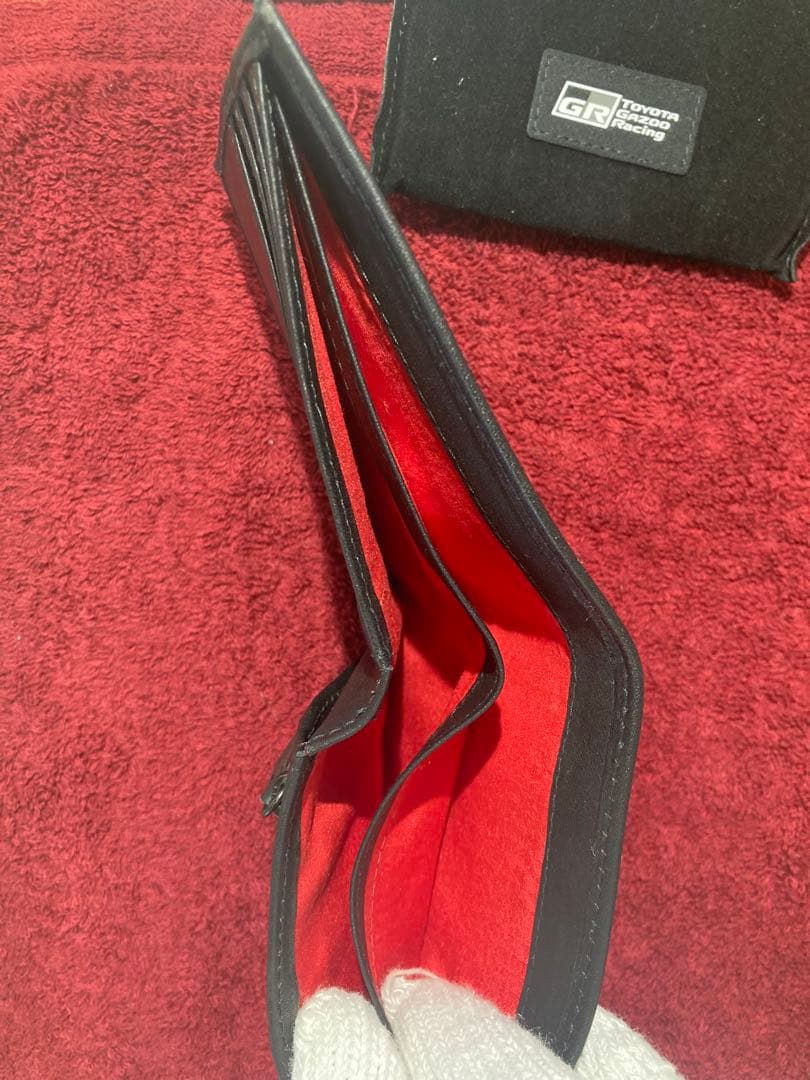 【新品.未使用品]TOYOTA GR Racing革財布