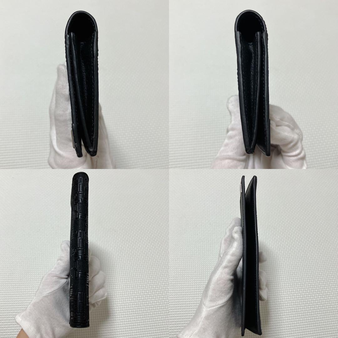 未使用　dunhill ダンヒル ロングウォレット ディーエイト　黒　ブラック