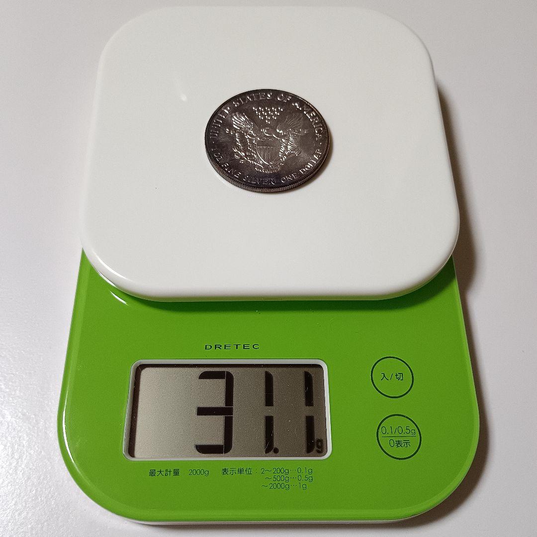 1990年　アメリカ イーグル銀貨　ケース破損