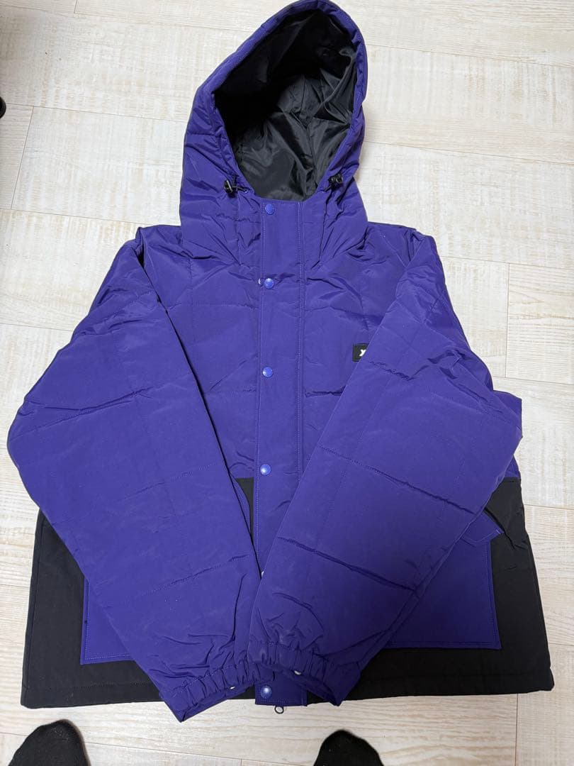 新品未使用　XLARGE HDジャケット Lサイズ パープル