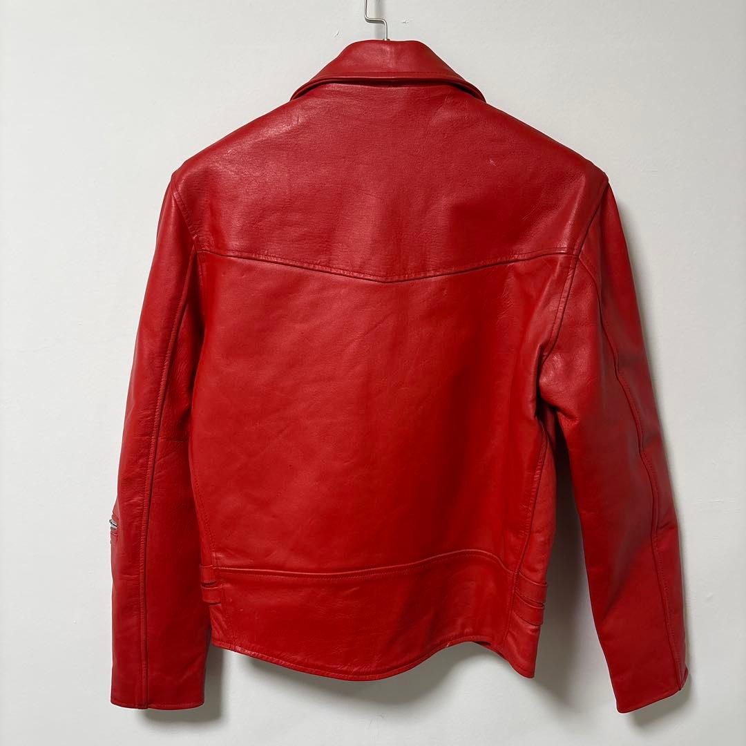 琥*丸様 【値下げ】HORN WORKS ホーンワークス レザー　赤　レッド