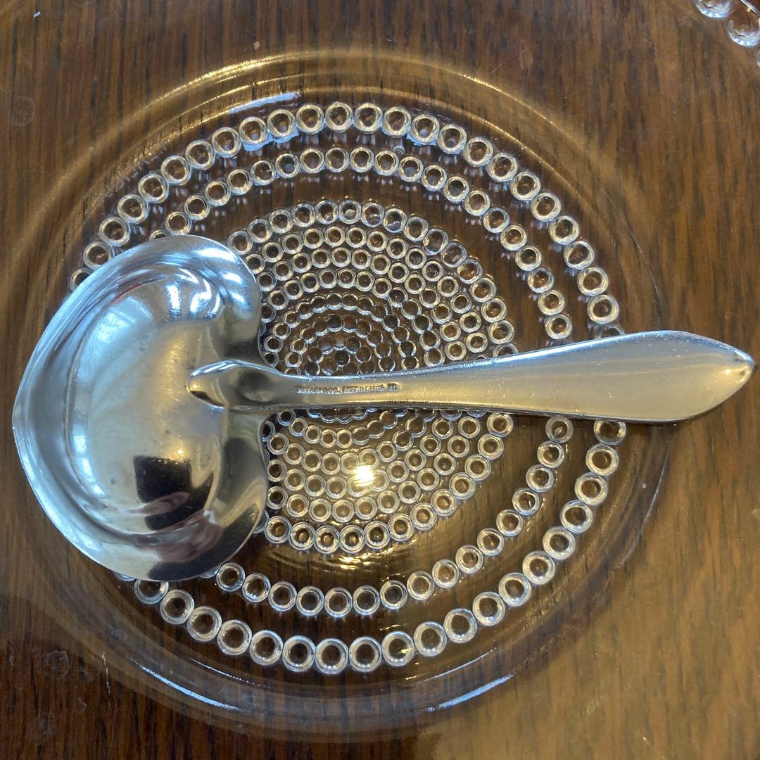 傷あり　Tiffany 純銀　ティーキャディー　スプーン　Faneuil