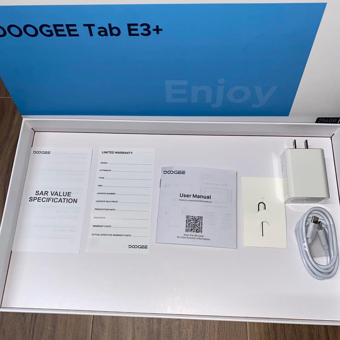 新品未使用 DOOGEE E3+ 12インチ Android16 4G対応