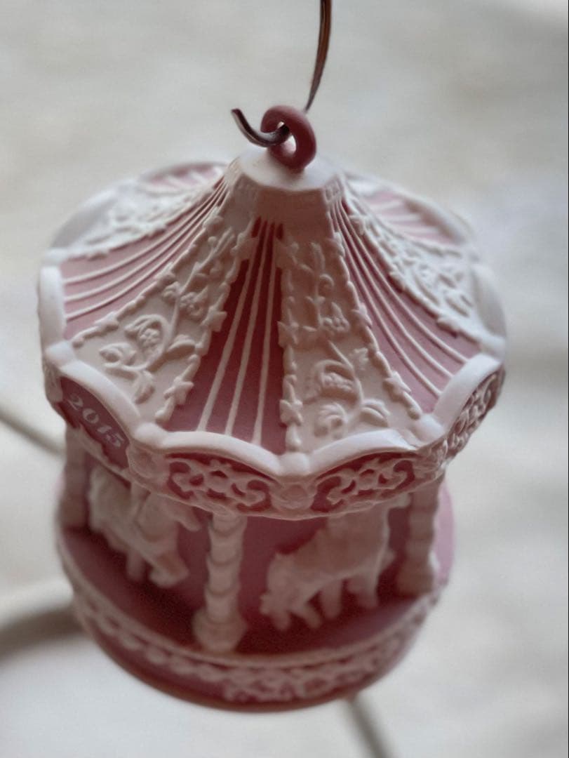 ウェッジウッド クリスマスオーナメント 2015メリーゴーランド