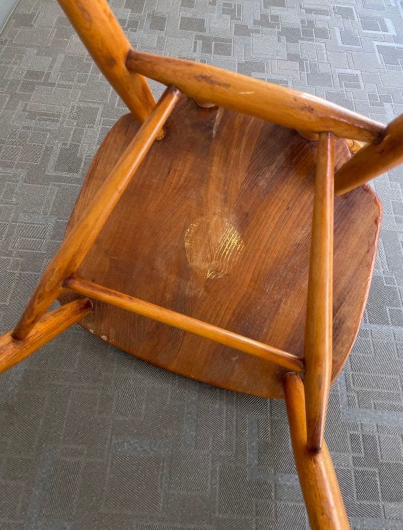 アーコールErcol スタッキングキッズチェア ヴィンテージシングルバック