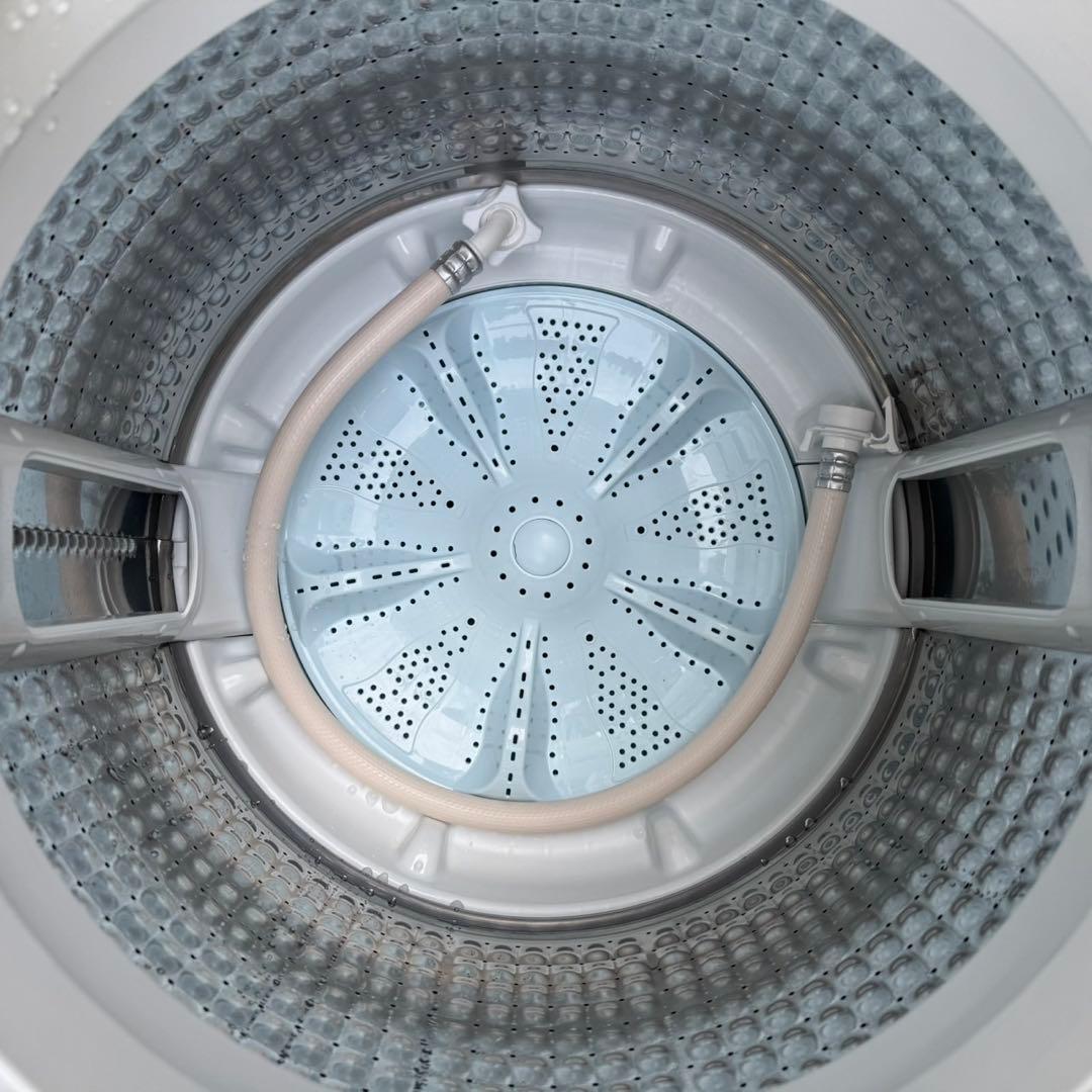 220⭐️2025年製美品★アクア　洗濯機　7KG ガラストップ　一人暮らし