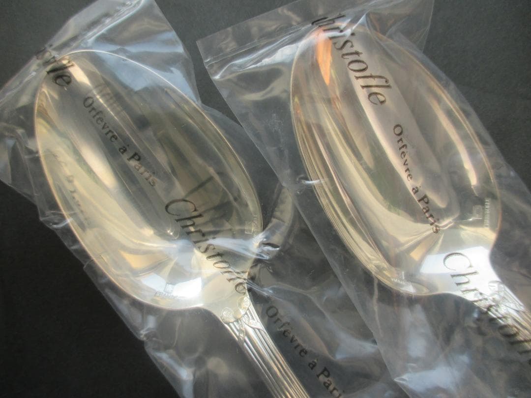 ponde568☆高級銀器クリストフルシルバー銀P　カトラリー3本です。