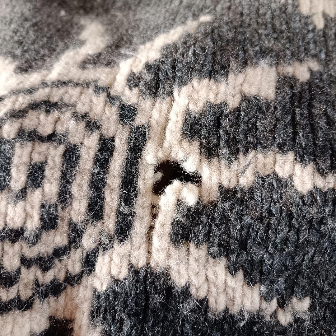 エクアドル 太陽 ローゲージ モックネックニット