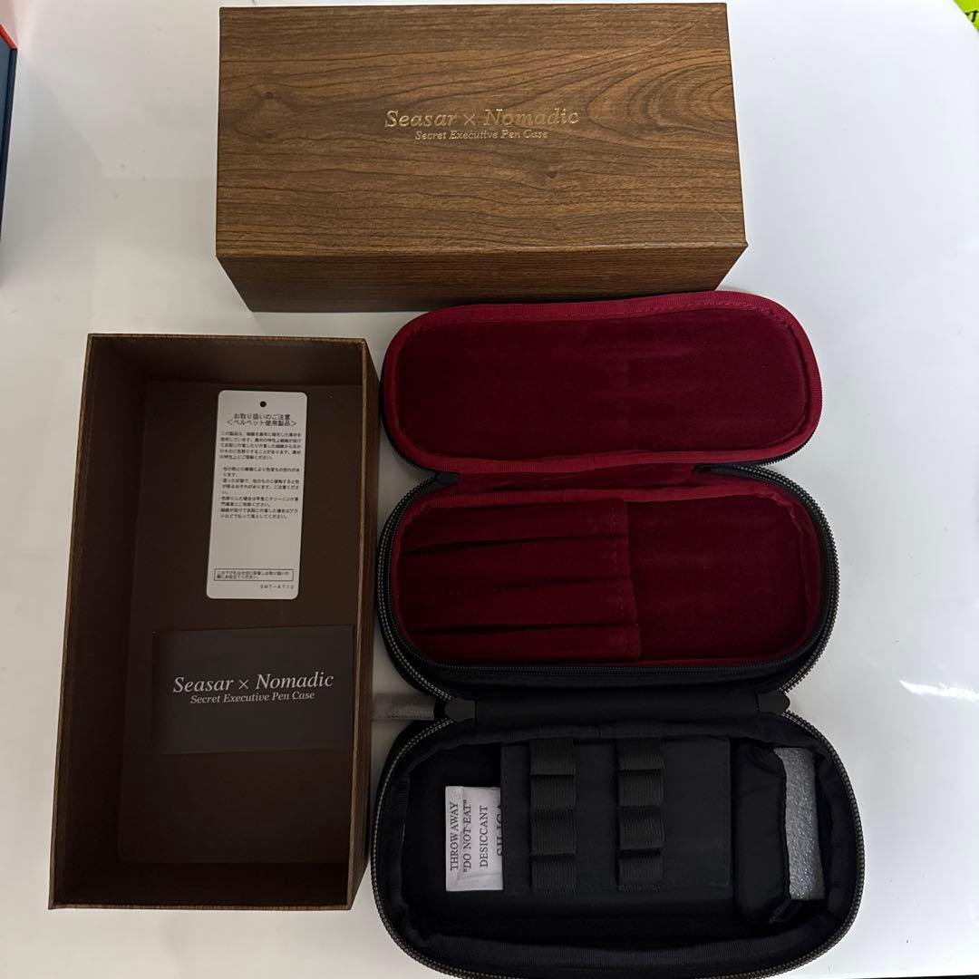 しーさーコラボペンケース　SY-01 黒 シークレットエグゼクティブ