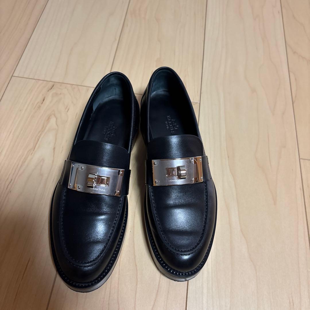 ビ*ン様 HERMES Hour loafer モカシンホット