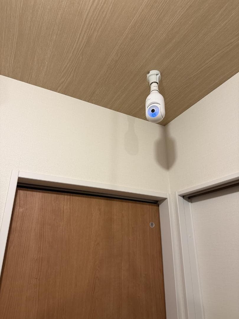 5Ghz/2.4Ghz WiFi対応 室外電球型防犯カメラ ワイヤレス 防水 4