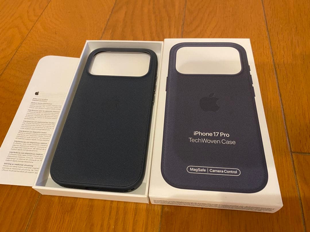 iPhone 17 Pro TechWoven Case ダークブルー