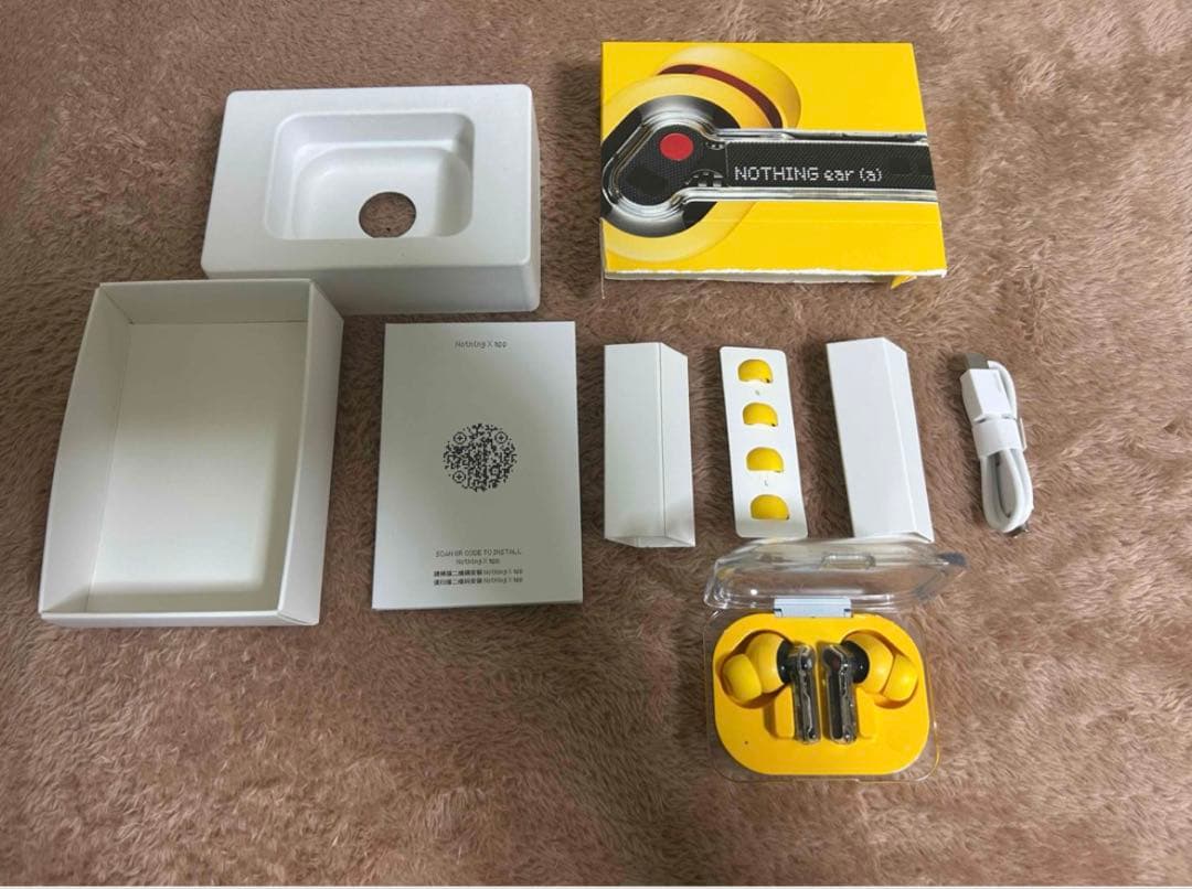 Nothing Ear (a)ワイヤレスイヤホン イエロー