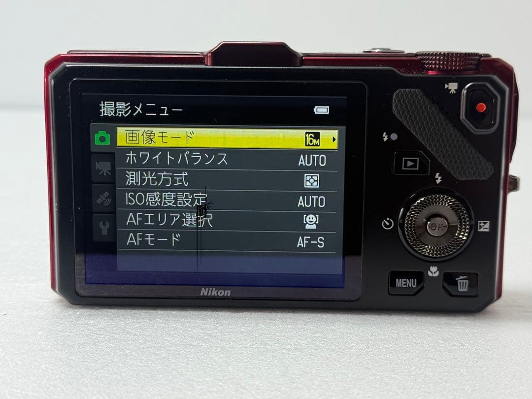 Nikon COOLPIX S9300 レッド 動作確認済 コンデジ フルHD