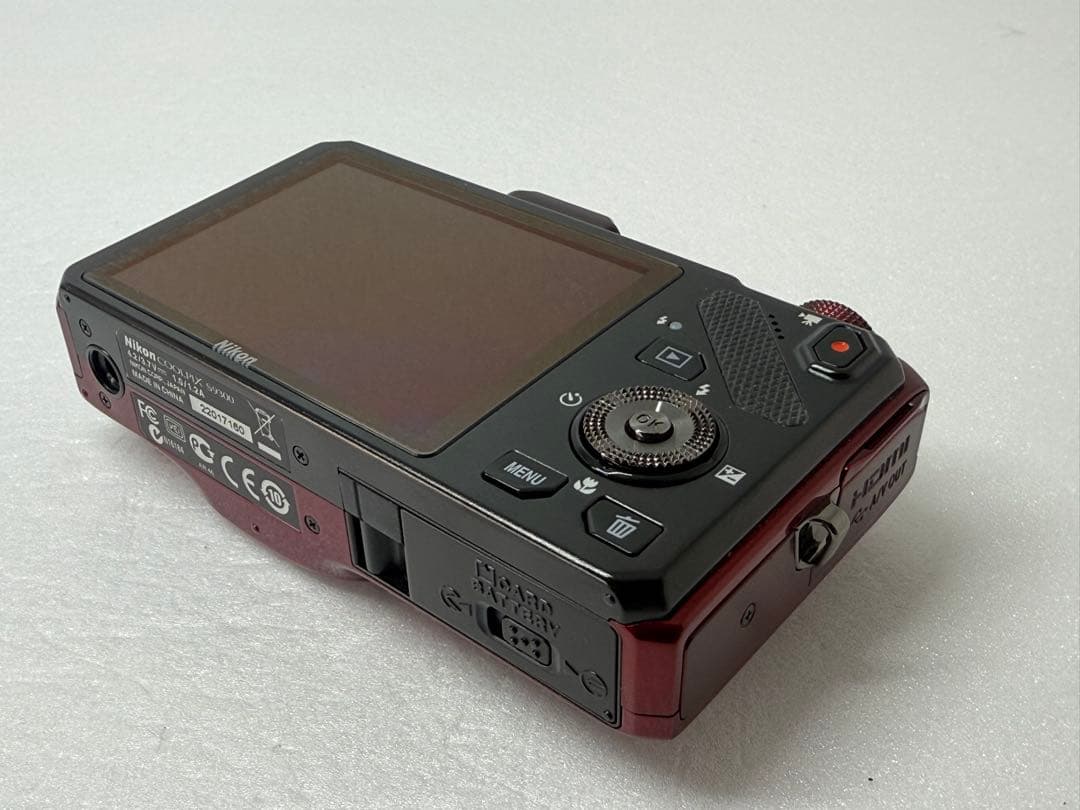 Nikon COOLPIX S9300 レッド 動作確認済 コンデジ フルHD