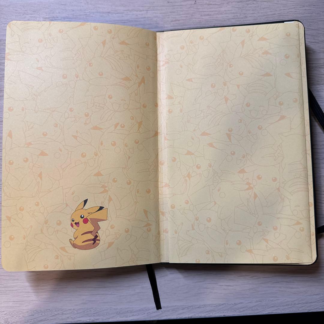 新品未使用　限定版　モレスキンノートMOLESKINE ポケモン　ピカチュウ