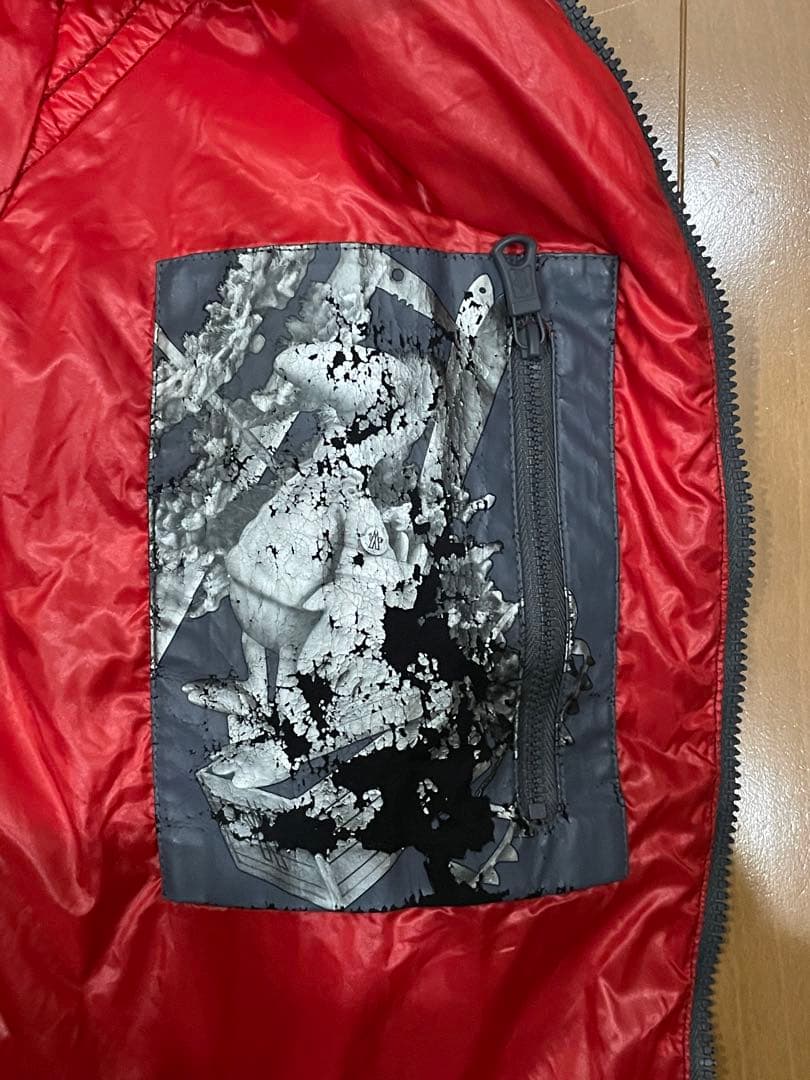 【希少デザイン】MONCLER モンクレール ミリタリーダウンジャケット 1 M