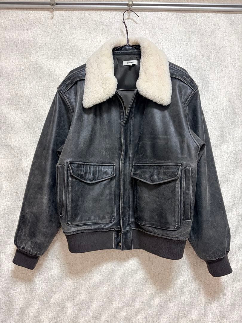 ジャケット・アウター Glowny AIR FORCE LEATHER JACKET