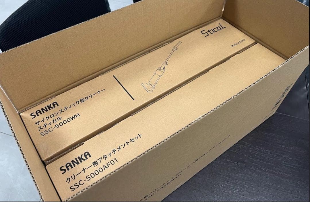 新品 SANKA コード付き掃除機 スティカル 掃除機マニア 高橋歩夢さん監修