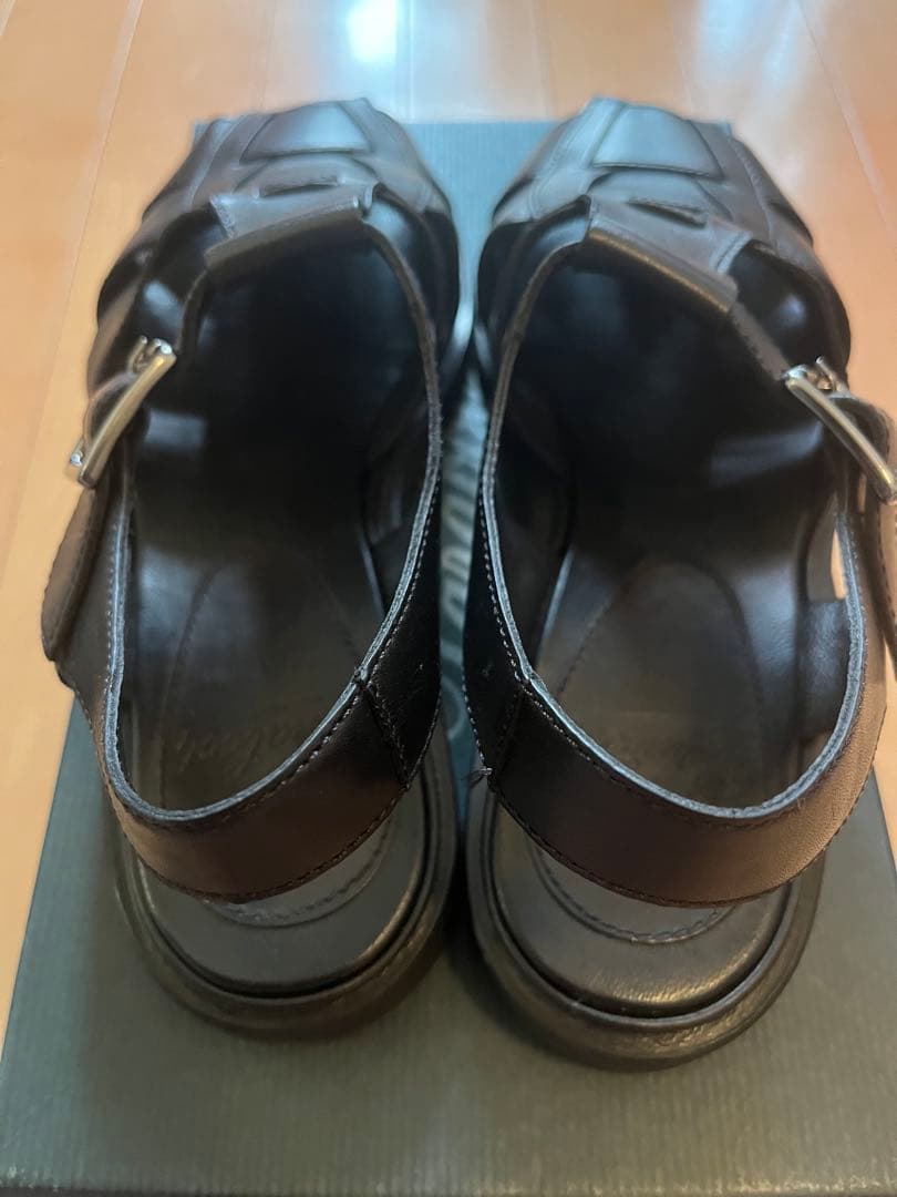 Paraboot IBERIS イベリス グルカサンダル　24.5cm ブラック