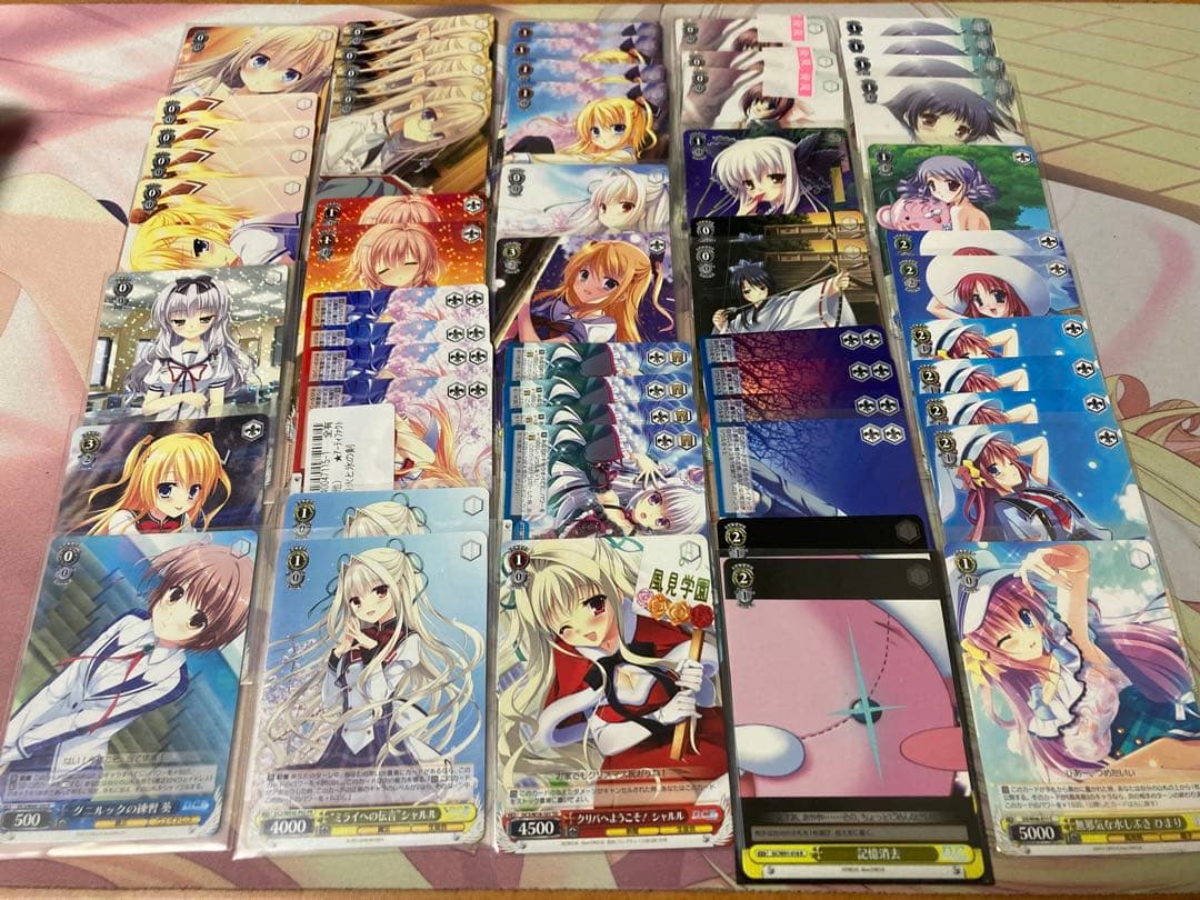 カ*オ様 ヴァイスシュバルツ　ダ・カーポ　デッキ＋パーツまとめ売り　バラ売り不可