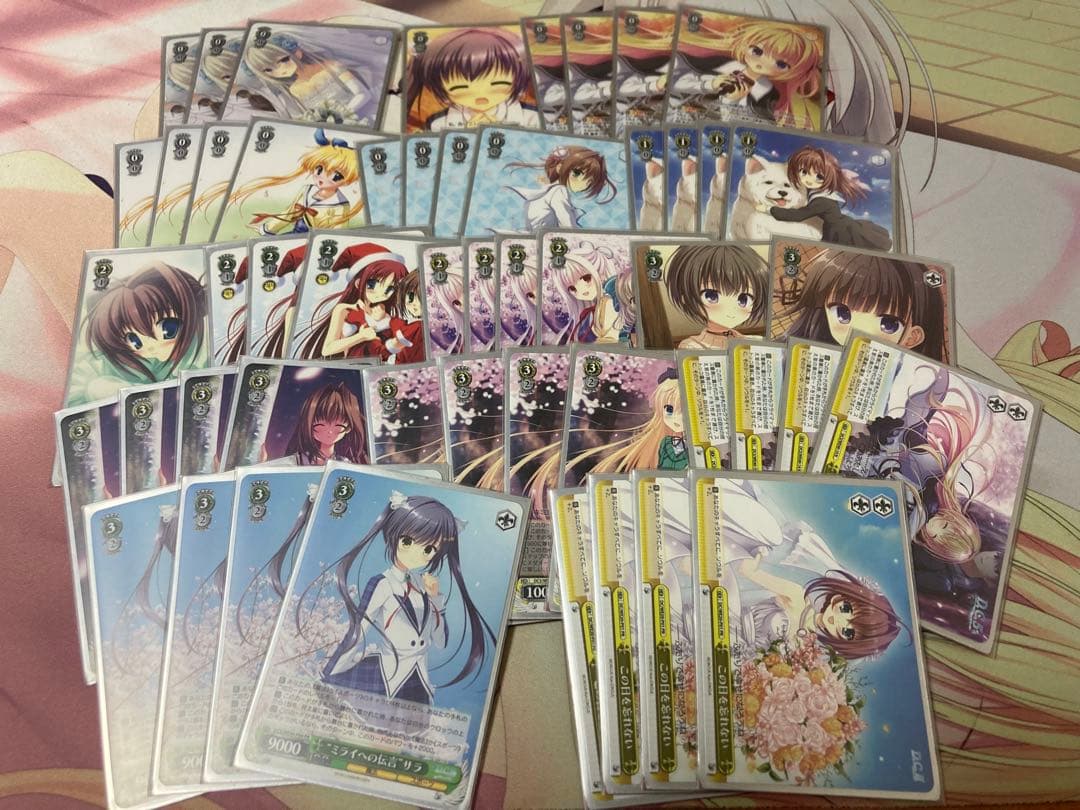 カ*オ様 ヴァイスシュバルツ　ダ・カーポ　デッキ＋パーツまとめ売り　バラ売り不可