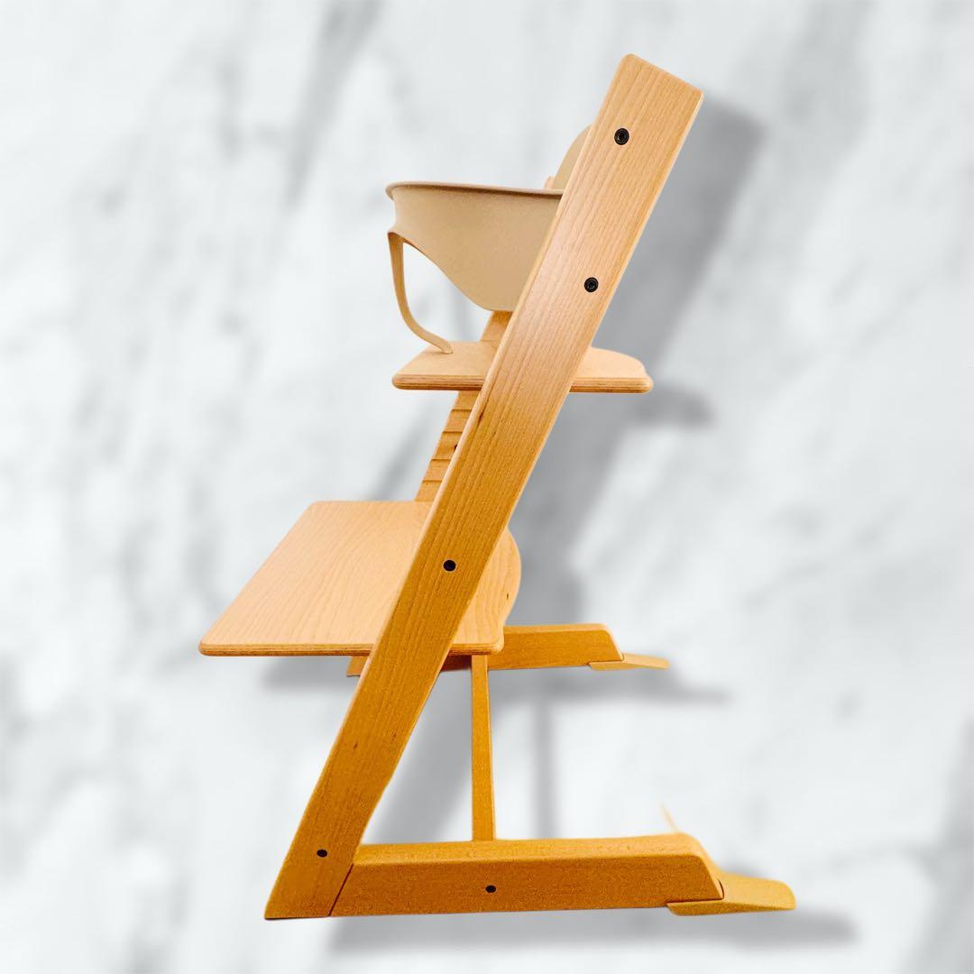 【美品】STOKKE ストッケ トリップトラップ ナチュラル ベビーセット付
