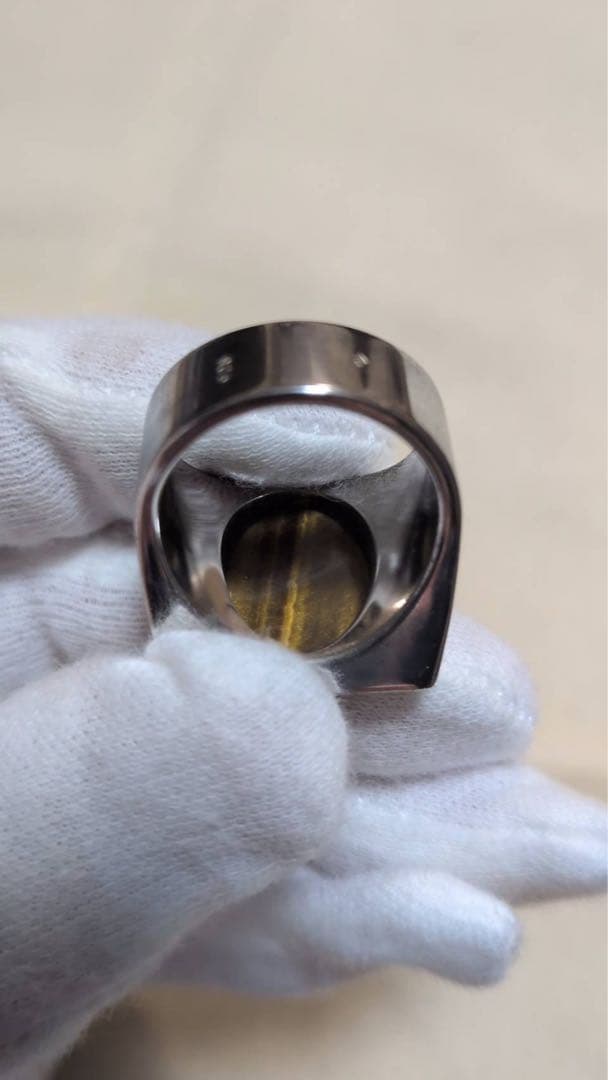 suusann シュバリエール リング タイガーアイ