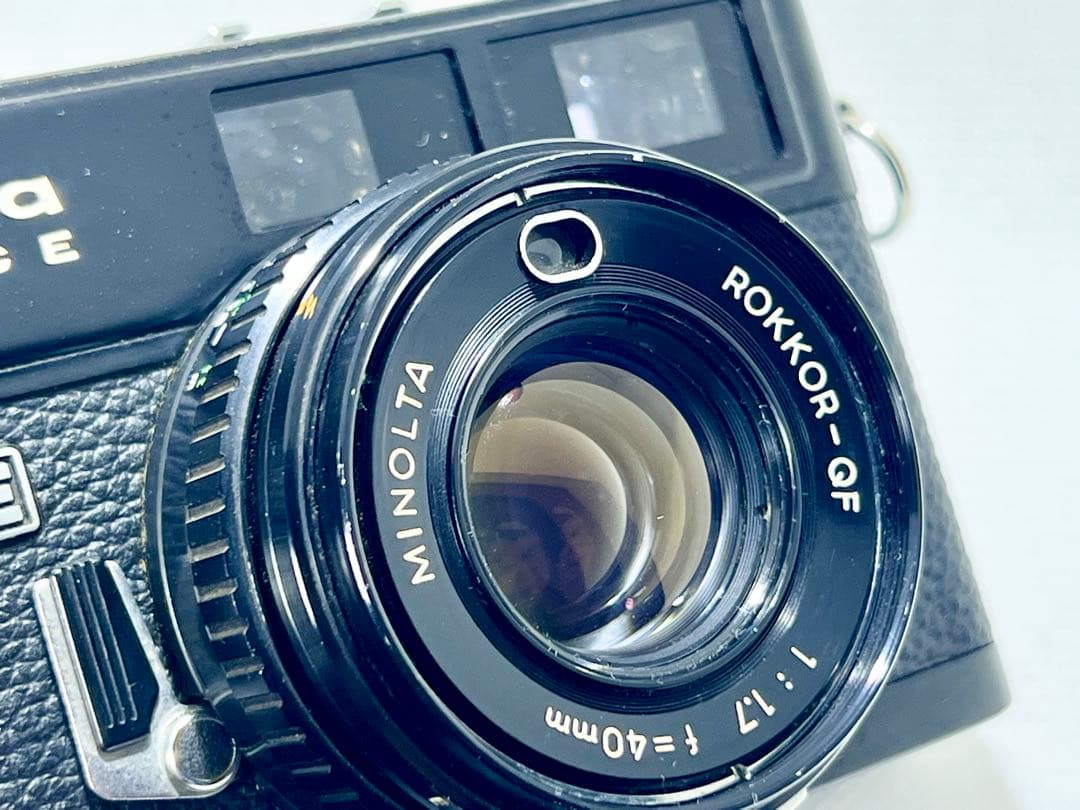 動作品　Minolta HI-MATIC E フィルムカメラ