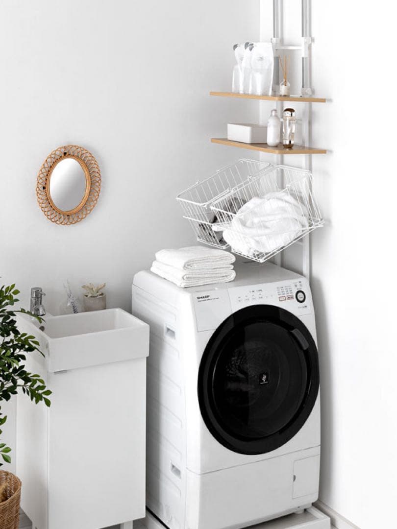 突っ張り式ランドリーラック Steach 〔スティーチ〕