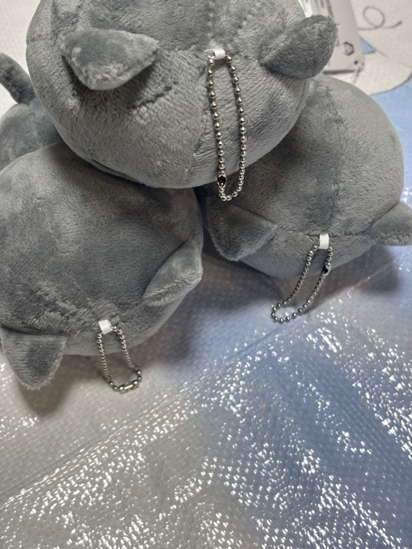 にしむらゆうじ　わるめのねこ　カバンに付けられるぬいぐるみ　全3種