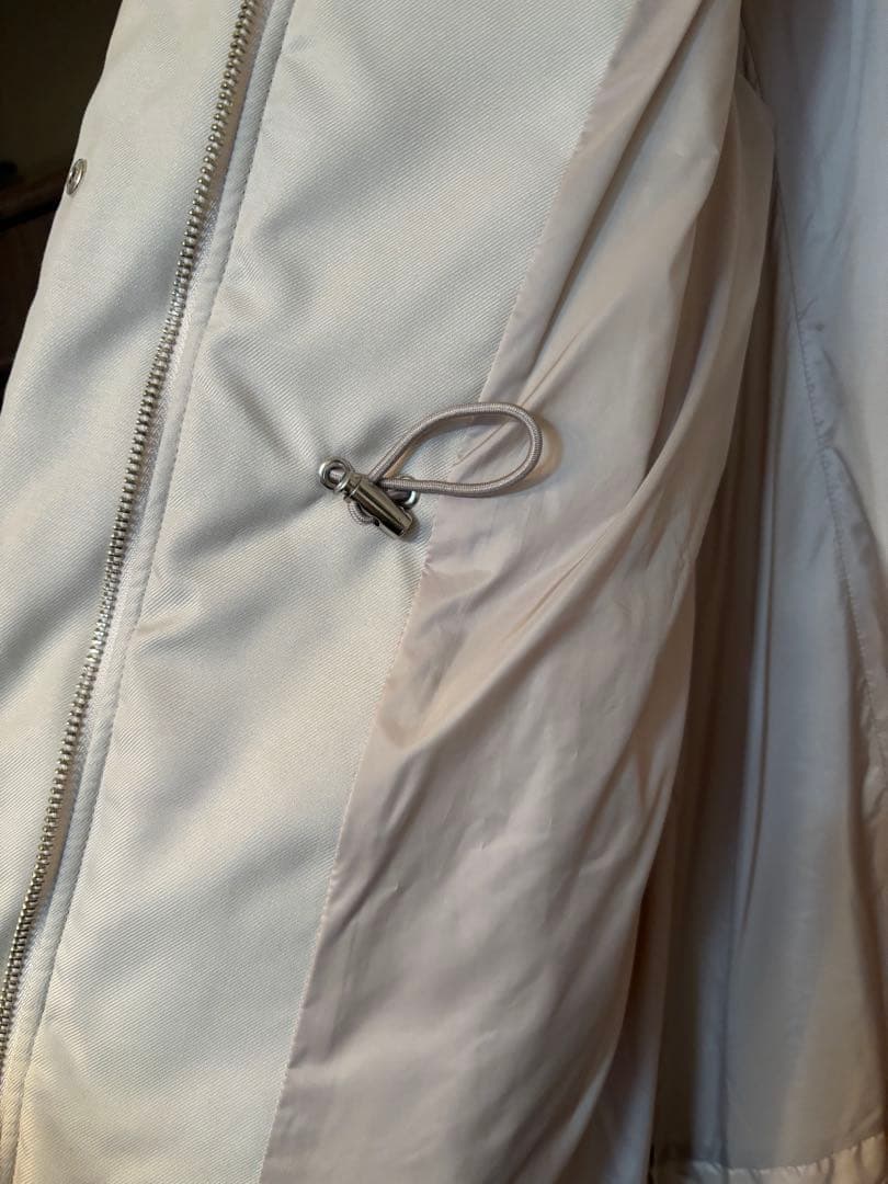 23区　今季シレータフタミドル丈ダウンコート　大きいサイズ　50 ベージュ