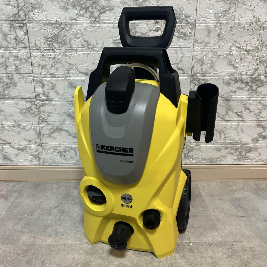 【美品】ケルヒャーKARCHER K3サイレントベランダ 高圧洗浄機