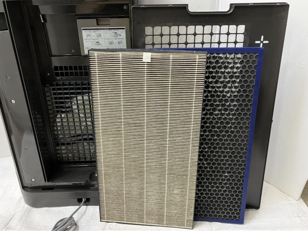 シャープ 加湿空気清浄機 プラズマクラスター グレー KI-HS70-H 17年