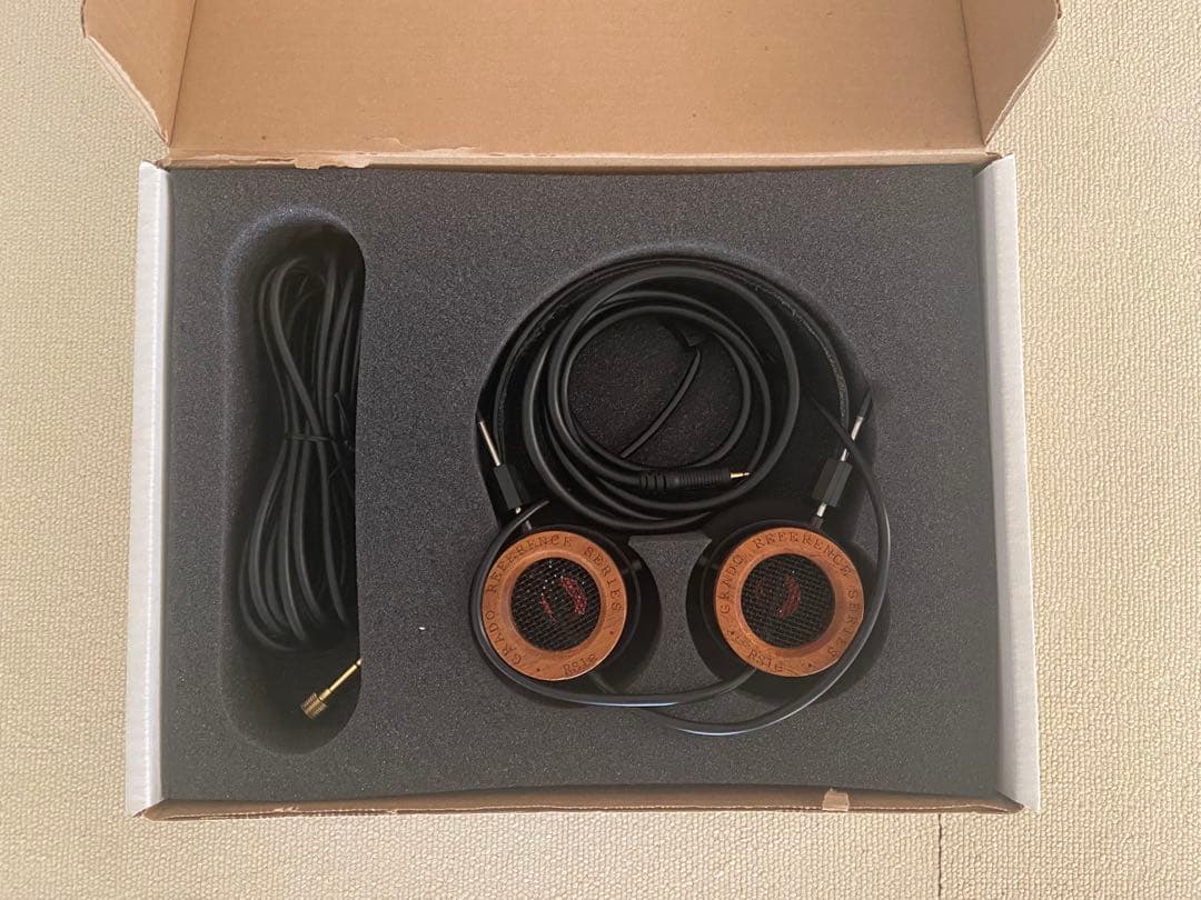 【希少品】中古　グラド　Grado RS1E 互換品のイヤーパッド2セットおまけ