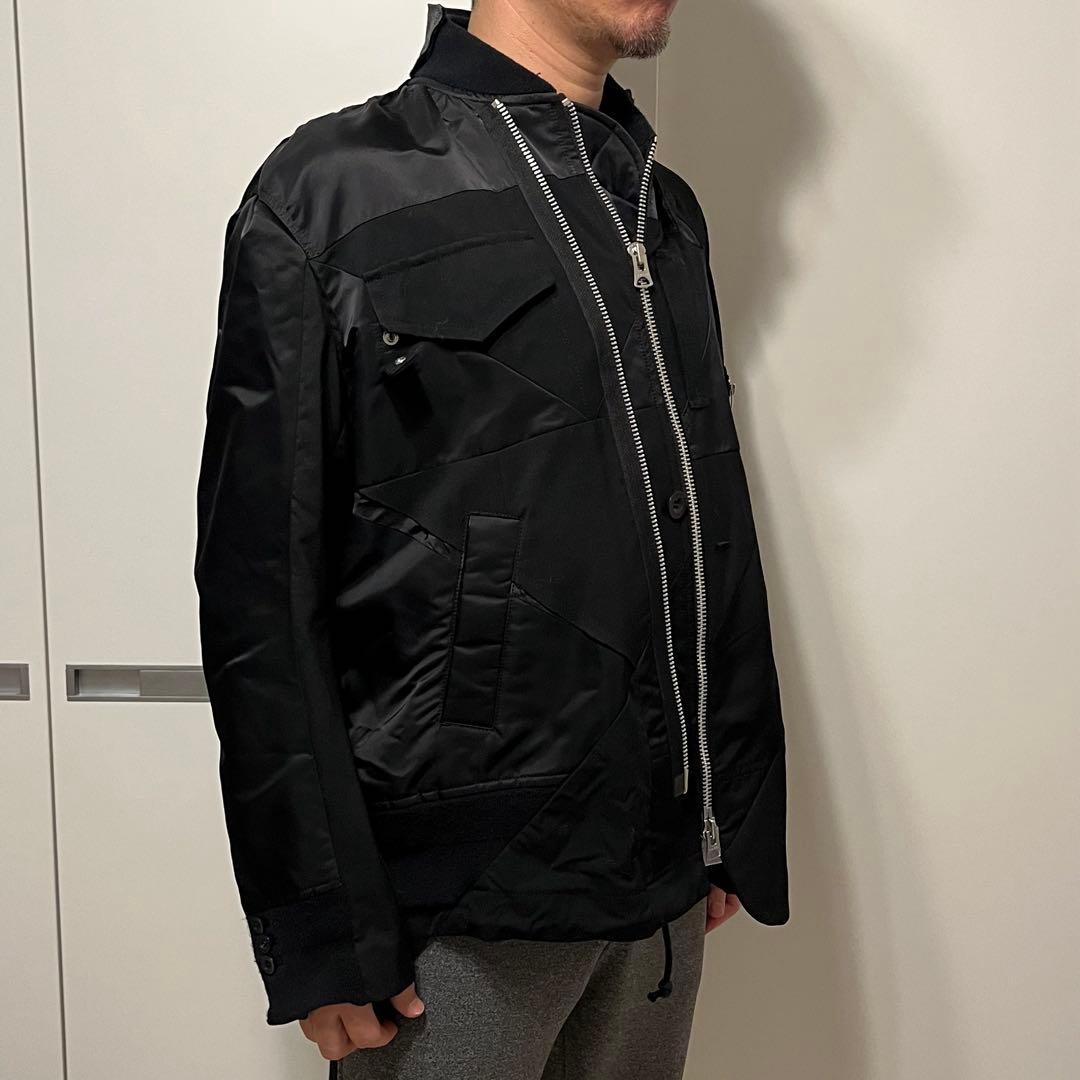 Sacai Hank Willias Thomas ブルゾン ma1