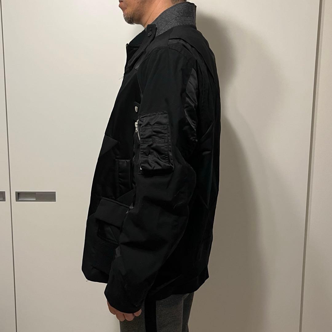 Sacai Hank Willias Thomas ブルゾン ma1