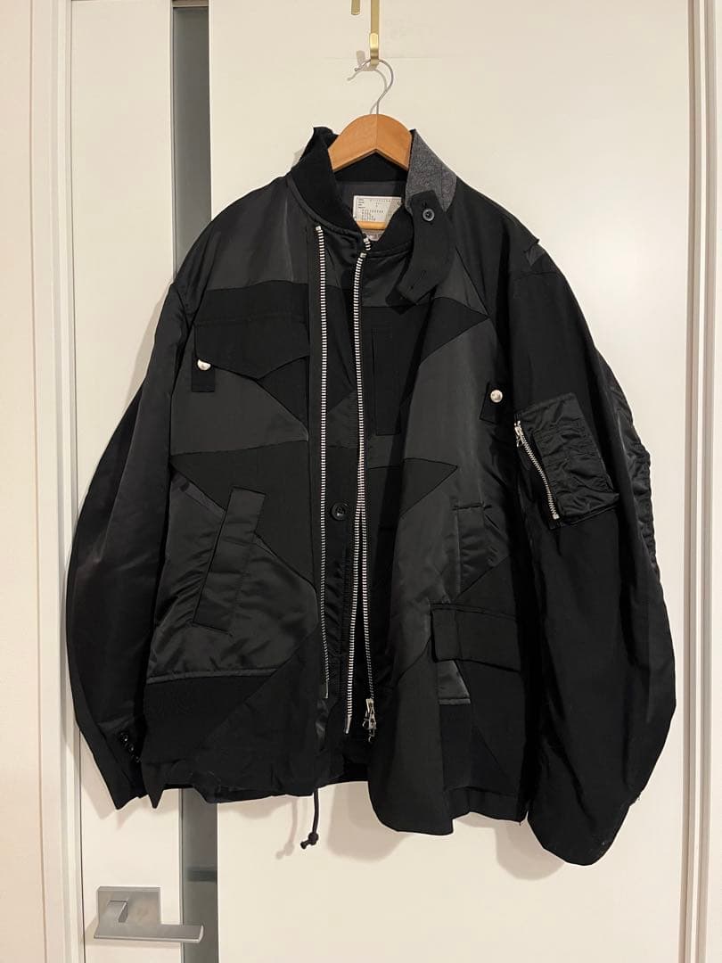 Sacai Hank Willias Thomas ブルゾン ma1