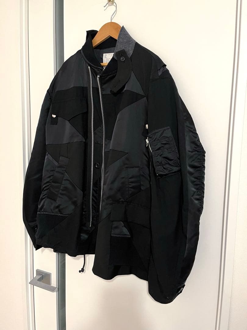 Sacai Hank Willias Thomas ブルゾン ma1