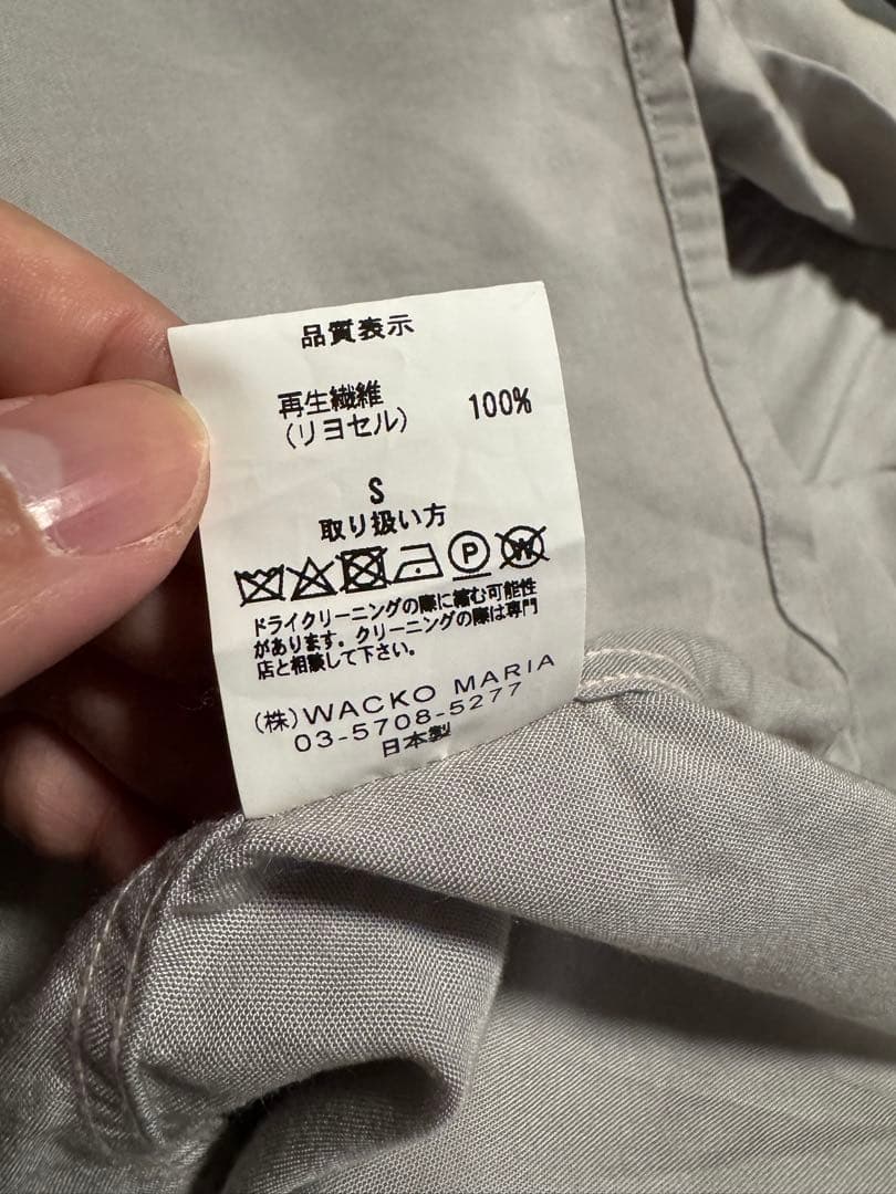 WACKO MARIA ワコマリア 50'S SHIRT オープンカラーシャツ