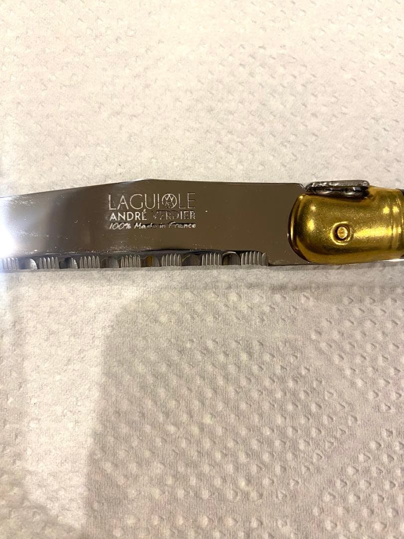 ラギオール　ゴールド×ブラック　カトラリーセット