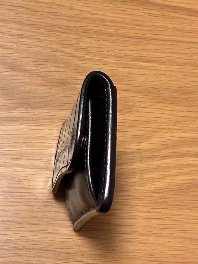 ジロー様　極美品 WILDSWANS tongue タング 黒 クロコ×インブラ