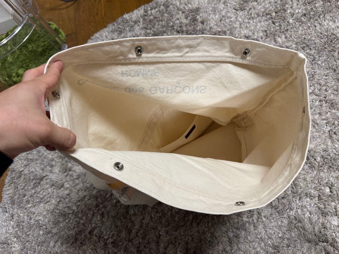 COMME des GARCONS HOMME キャンバスショルダーバッグ