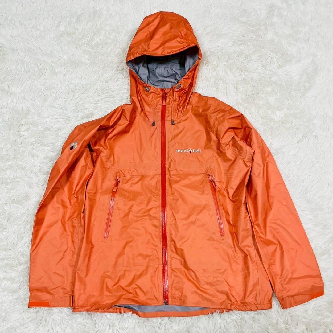 モンベル　ストームクルーザー ジャケット Women's　M オレンジ