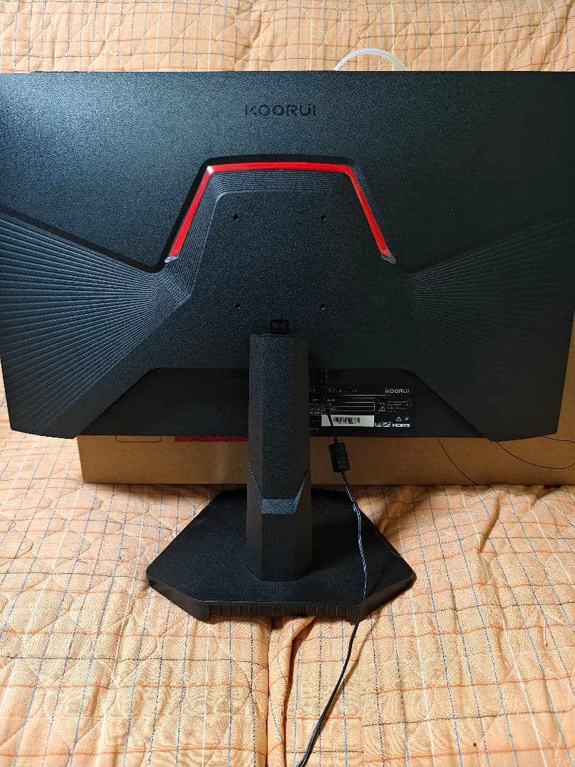 美品 KOORUI 170Hz対応ゲーミングモニター 25E3A VAパネル