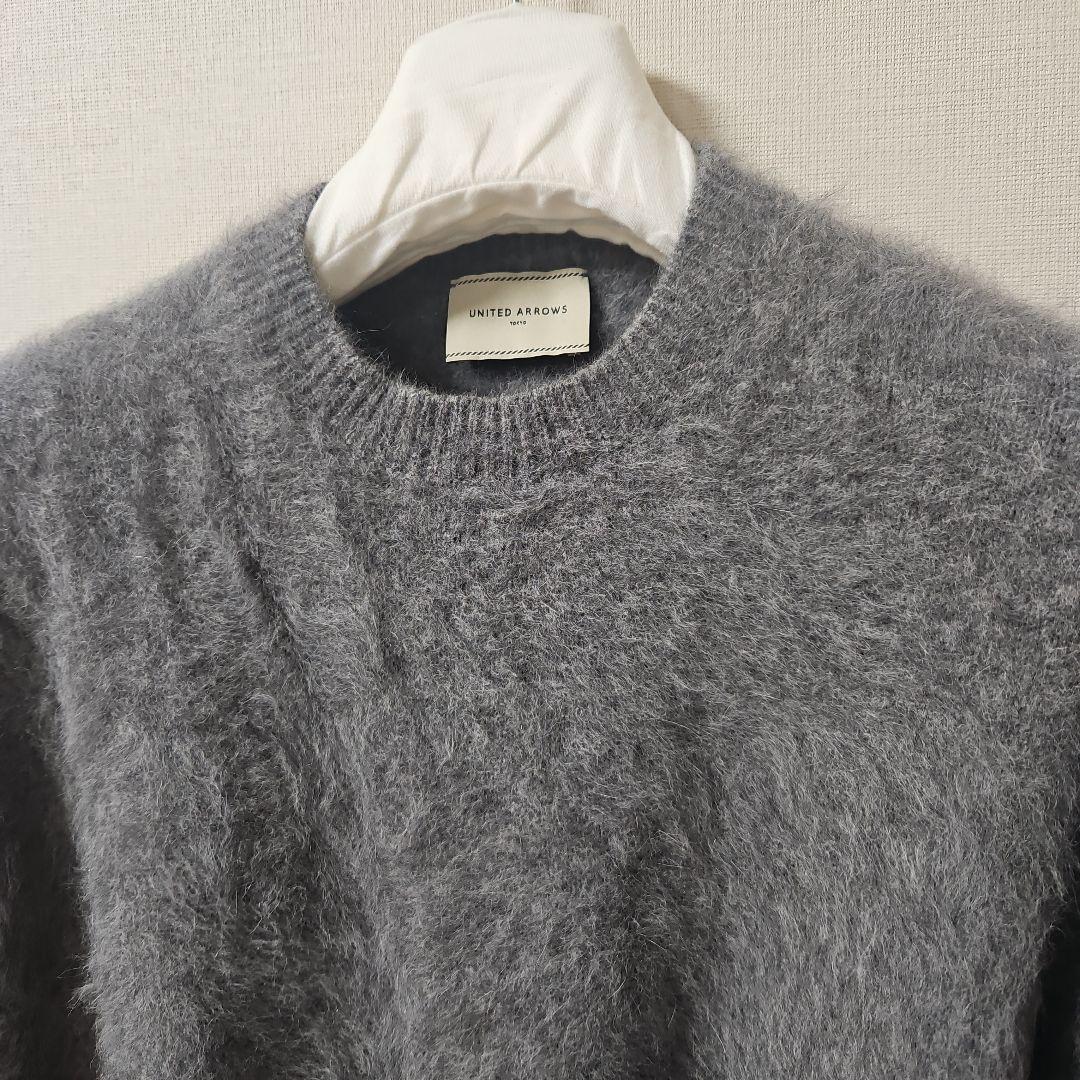 ユナイテッドアローズ　フォックス カシミヤ クルーネックニット美品