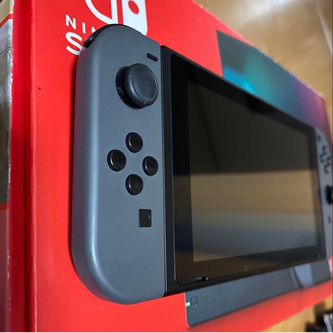 Nintendo Switch 本体 グレー 【付属品全て揃っています】