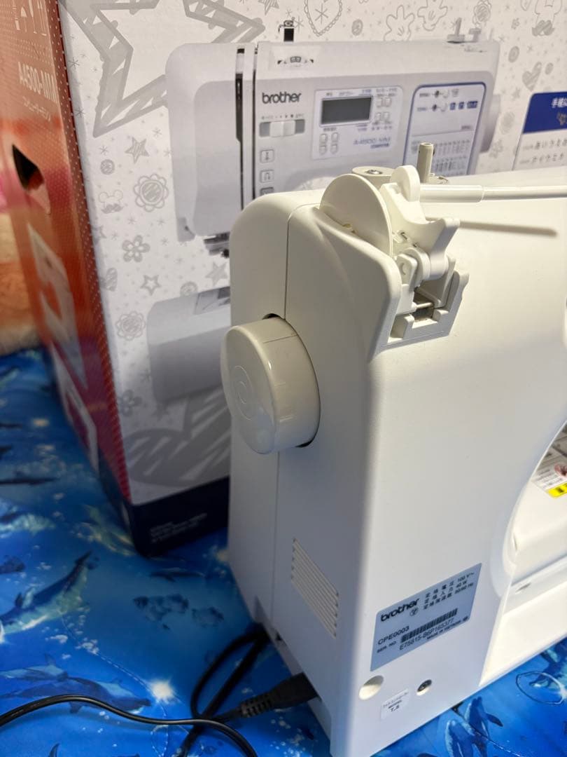 【美品】 ブラザー コンピューターミシン ディズニー ミッキー A4500-MM