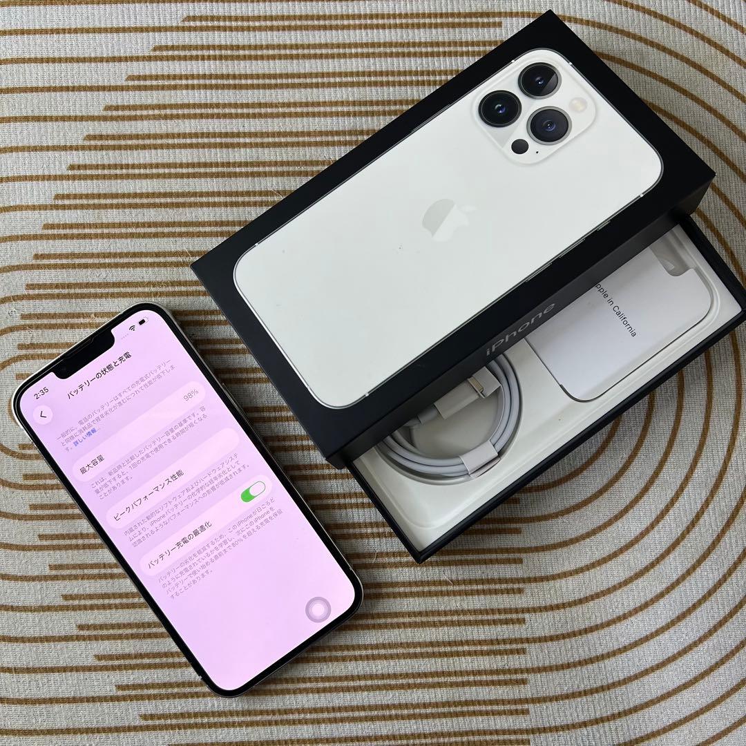 【美品】Iphone 13 Pro 128GBバッテリー98%